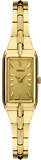 Women's Stainless Steel Gold Plated Essentials Watch