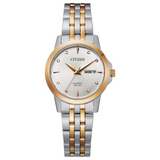 Citizen Women's 27mm Two-Tone Stainless Steel Silver Dial Watch