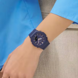 G-Shock Women's GMA-P2100M-2A Navy & Pink Gold Watch