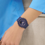 G-Shock Women's GMA-P2100M-2A Navy & Pink Gold Watch