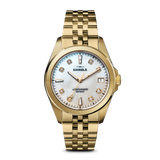 Shinola 36mm Circadian Monster Automatic Watch | Gold-Tone Bracelet