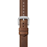 Shinola 20mm British Tan Leather Watch Strap (XL Length)