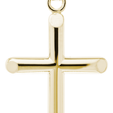 14K Gold Filled Cross Pendant | Yellow Gold Charm
