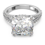 Swarovski Constella Cocktail Ring | Rhodium Plated Size 55/7