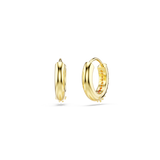 Swarovski Matrix Gold Hoop Earrings - Everyday Sparkle
