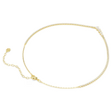 Swarovski Mesmera Necklace: 18K Gold-Plated Mixed Cuts (5747931)