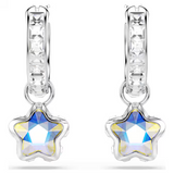 Swarovski 5754172 Chroma Drop Earrings | Rhodium Plated & Crystal