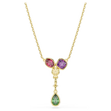 Swarovski Imber Y Pendant Multicolor 18K Gold Finish 5753261