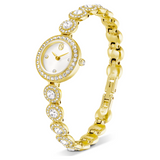 Swarovski Una Angelic Watch Crystal Bracelet Gold Tone 5750500
