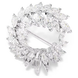 Swarovski Mesmera Brooch Marquise Cut White Rhodium Plated 5754566