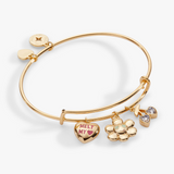 Alex and Ani Sweethearts® "Melt My Heart" Multi Charm Bangle
