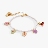 Alex and Ani Sweethearts® 'Xoxo' Pearl Beaded Charm Bracelet