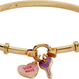 Alex and Ani Sweethearts® 'Soul Mate' Heart & Key Bangle