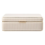 Vegan Bone Bella Medium Jewelry Box | Jewelry Storage Case