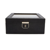 6 Count Watch Box Palermo-Anthracite | Black Watch Storage