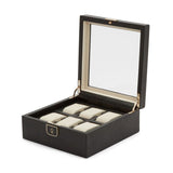 6 Count Watch Box Palermo-Anthracite | Black Watch Storage