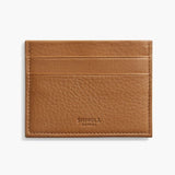 Five-Pocket Tan Card Case | Minimalist Leather Wallet