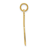 14k Scissors Charm K3487