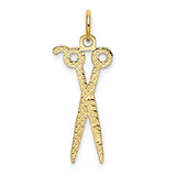 14k Scissors Charm K3487