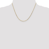 14k Yellow Gold 1.4mm Diamond-Cut Cable Chain