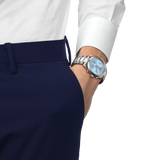 Tissot PR 100 Chronograph Ice Blue 40mm Watch