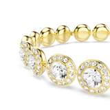 Swarovski Una Angelic Bracelet | Gold-Tone Plated 6.5-7.25"