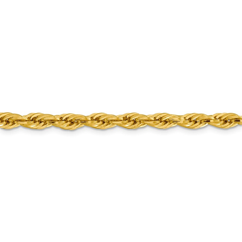 14K 26 inch 4.75mm Semi Solid Rope with Lobster Clasp Chain BC169