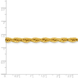 14K 26 inch 4.75mm Semi Solid Rope with Lobster Clasp Chain BC169