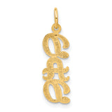 14k DAD Charm C1070