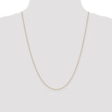 14K 14 inch .9mm Cable with Spring Ring Clasp Chain PEN190