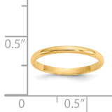 14k 1.5mm Band Size 3 Baby / Childs Ring K3845