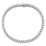 14k White Gold Complete 2.86 carat Round VS Diamond 4-prong 7 inch Tennis Bracelet X732WVS
