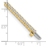 14k Complete 2.17 carat Round A Diamond 4-prong 7 inch Tennis Bracelet X730A
