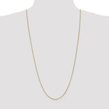 14K 26 inch 1.4mm Box with Lobster Clasp Chain BOX125