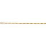 14K 26 inch 1.4mm Box with Lobster Clasp Chain BOX125