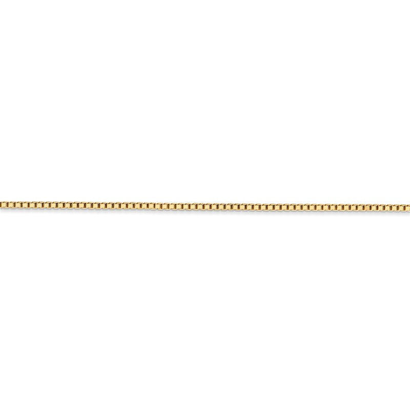 14K 26 inch 1.4mm Box with Lobster Clasp Chain BOX125