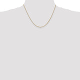14K 26 inch 1.4mm Box with Lobster Clasp Chain BOX125