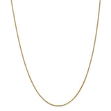 14K 26 inch 1.4mm Box with Lobster Clasp Chain BOX125