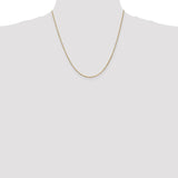 14K 26 inch 1.4mm Box with Lobster Clasp Chain BOX125