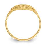 14k SWEET 16 Filigree Heart Ring CH263
