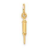 14k Doctors Syringe Charm A2938