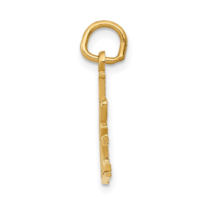 14K I LOVE MUSIC Charm C418