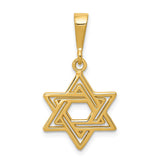 14K Star of David Charm D3802