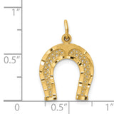 14k Horseshoe Charm C453