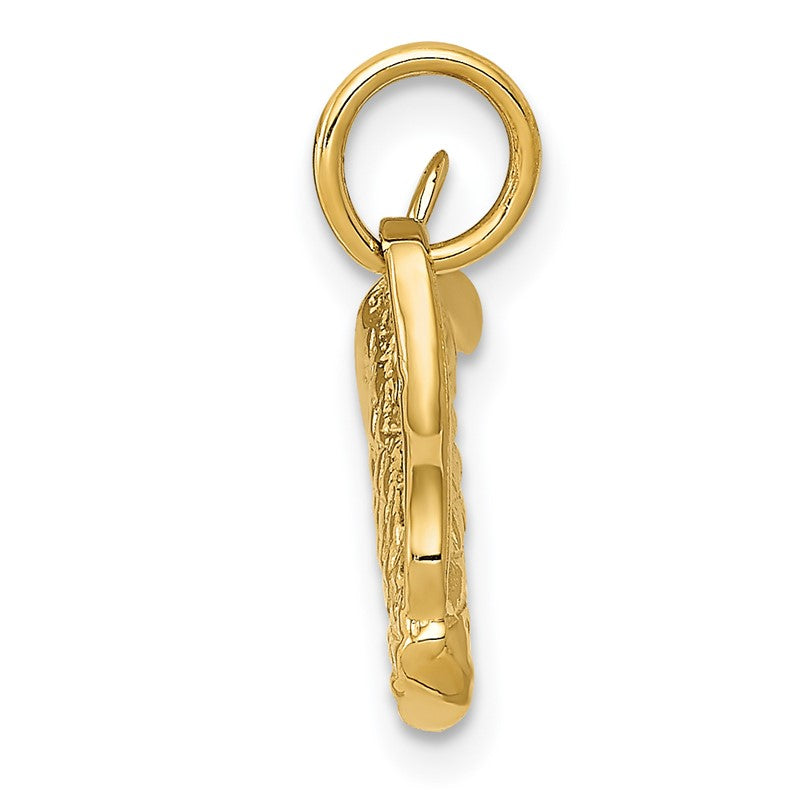 14k 3-D Golf Bag Charm A7107