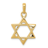 14k Star of David Pendant K2298