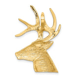 14k Laser Cut Deer Head Omega Slide LZ11