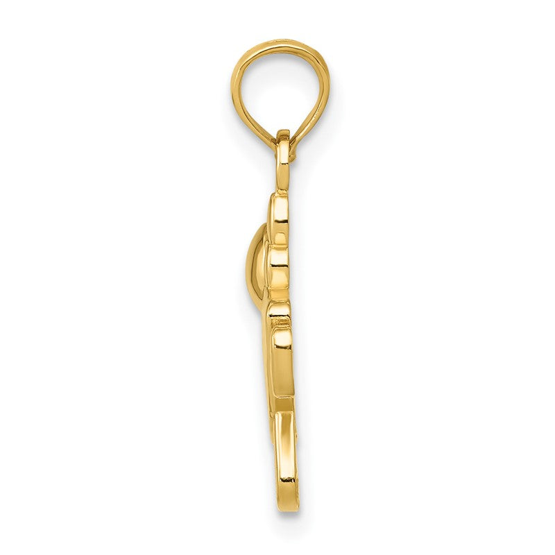 14k Little Girl Charm K4760