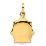 14k Red and Black Enameled Ladybug Charm XCH214