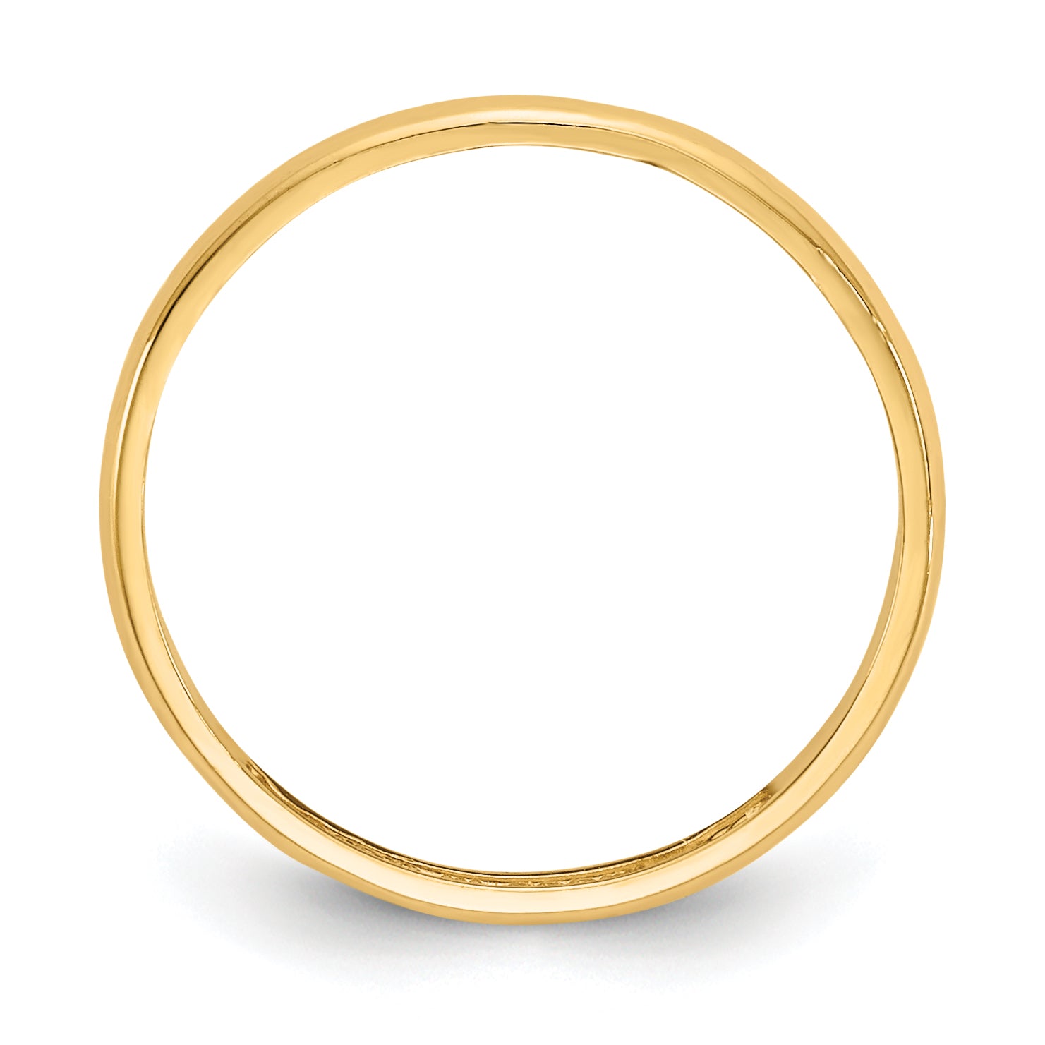 14k 1.5mm Band Size 3 Baby / Childs Ring K3845